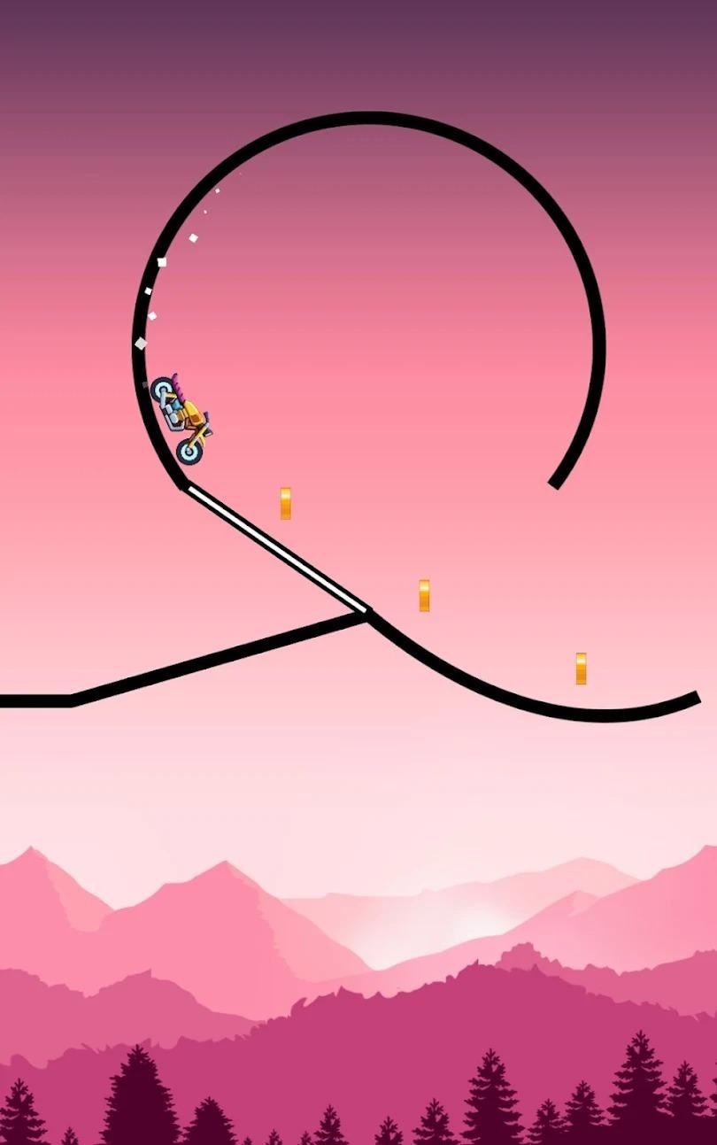 翻滾小摩托游戲安卓版（Flip Racing）截圖4