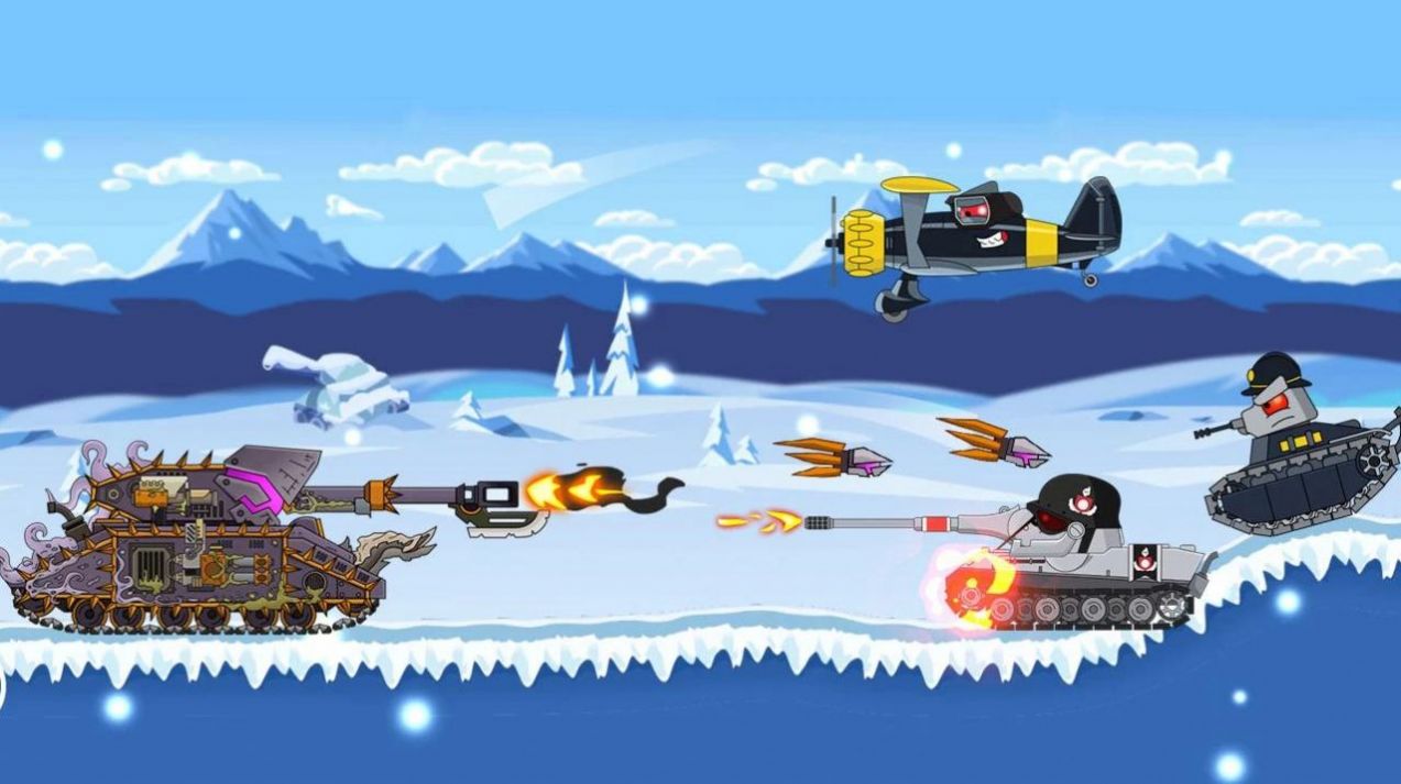 坦克射擊極限生存游戲安卓版（Tank Combat）截圖2