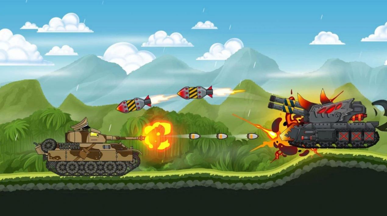 坦克射擊極限生存游戲安卓版（Tank Combat）截圖4