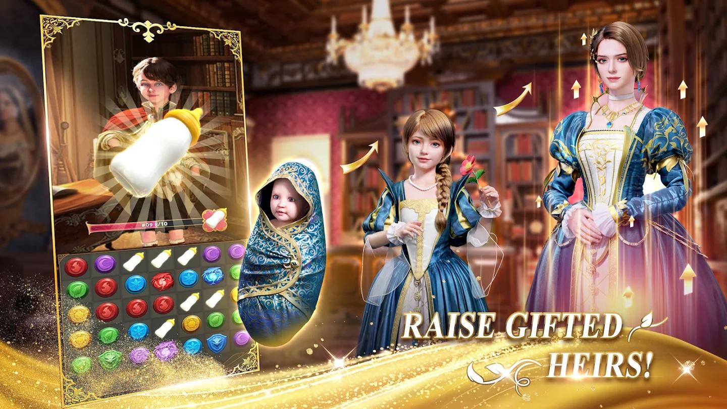 宮殿與謎題三消游戲安卓版（Palace Puzzles）截圖2