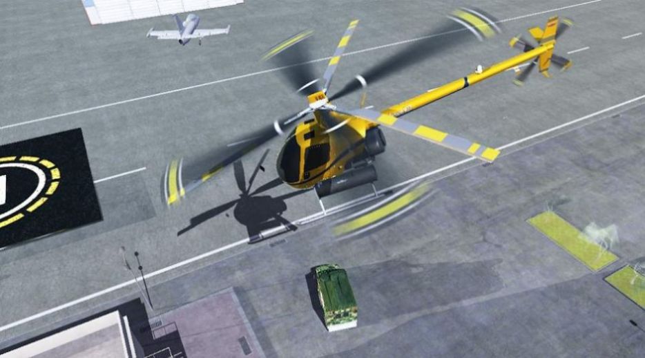 真實直升機駕駛模擬器游戲版（Realistic Helicopter Simulator）截圖1