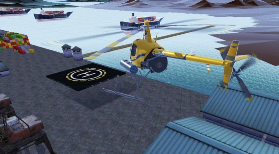 真實直升機駕駛模擬器游戲版（Realistic Helicopter Simulator）截圖2