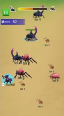 合并昆蟲進(jìn)化游戲版截圖4