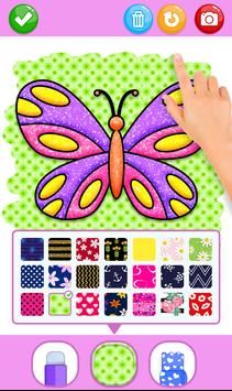 蝴蝶著色閃光游戲安卓版下載（Butterfly Coloring Glitter）截圖2