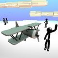 火柴人飞机驾驶游戏安卓版（Stickman Airplane）