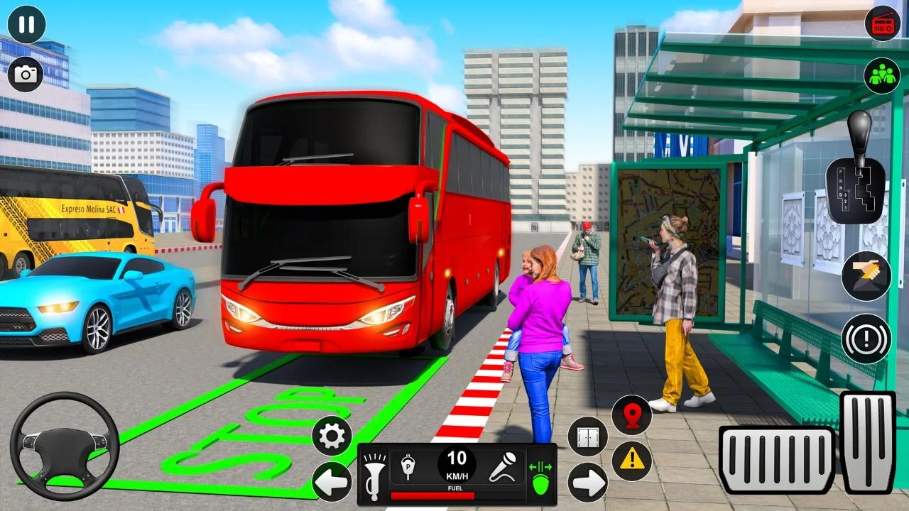 长途汽车巴士驾驶游戏安卓版(City Bus Transport Simulator)截图3: