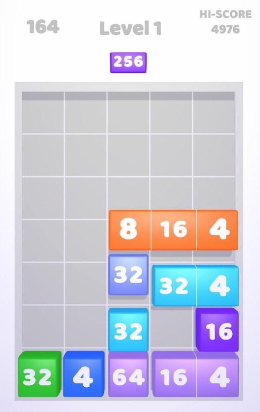 滑落合并游戲最新版（Sliding & Falling Merge）截圖1