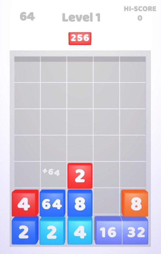 滑落合并游戲最新版（Sliding & Falling Merge）截圖4