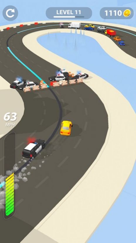 指尖競(jìng)速漂移游戲中文版（Line Race）截圖2