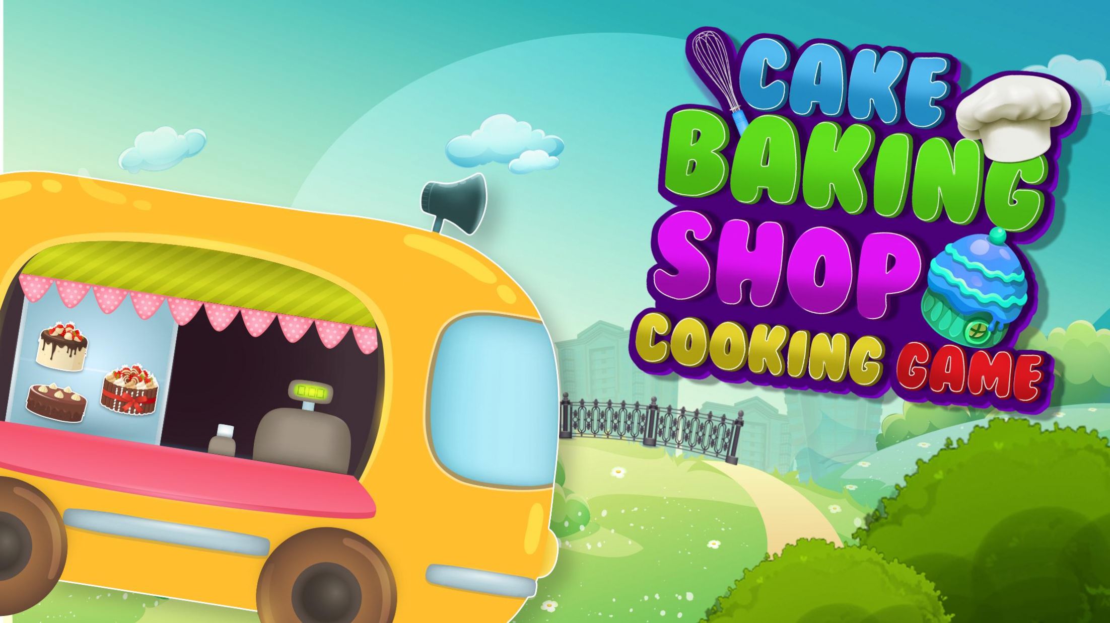 女孩蛋糕烘焙游戏安卓版（Cake Baking Games for Girls）截图1: