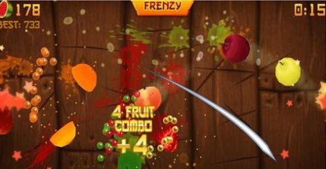 兒童水果忍者游戲安卓版（Fruit Ninja）截圖3