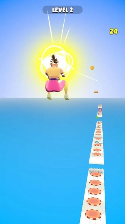 3D充氣臀蹦床游戲最新版（Twerk Jumper 3D）截圖1