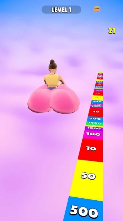 3D充氣臀蹦床游戲最新版（Twerk Jumper 3D）截圖5