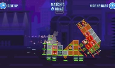 嘣嘣汽車工藝與戰(zhàn)斗游戲安卓版（Boom Boom Cars Craft Fight!）截圖2