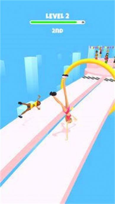 翻跟頭跑酷游戲手機版（Human Flip Race）截圖1