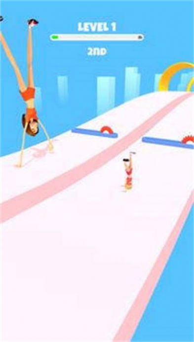 翻跟頭跑酷游戲手機版（Human Flip Race）截圖4