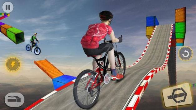 魯莽的自行車騎手特技游戲手機(jī)版截圖4