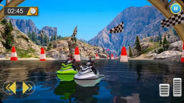 超級英雄水上摩托艇賽游戲安卓版（Superhero Jet Ski Boat Racing）截圖2
