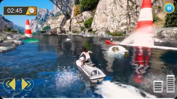 超級英雄水上摩托艇賽游戲安卓版（Superhero Jet Ski Boat Racing）截圖3