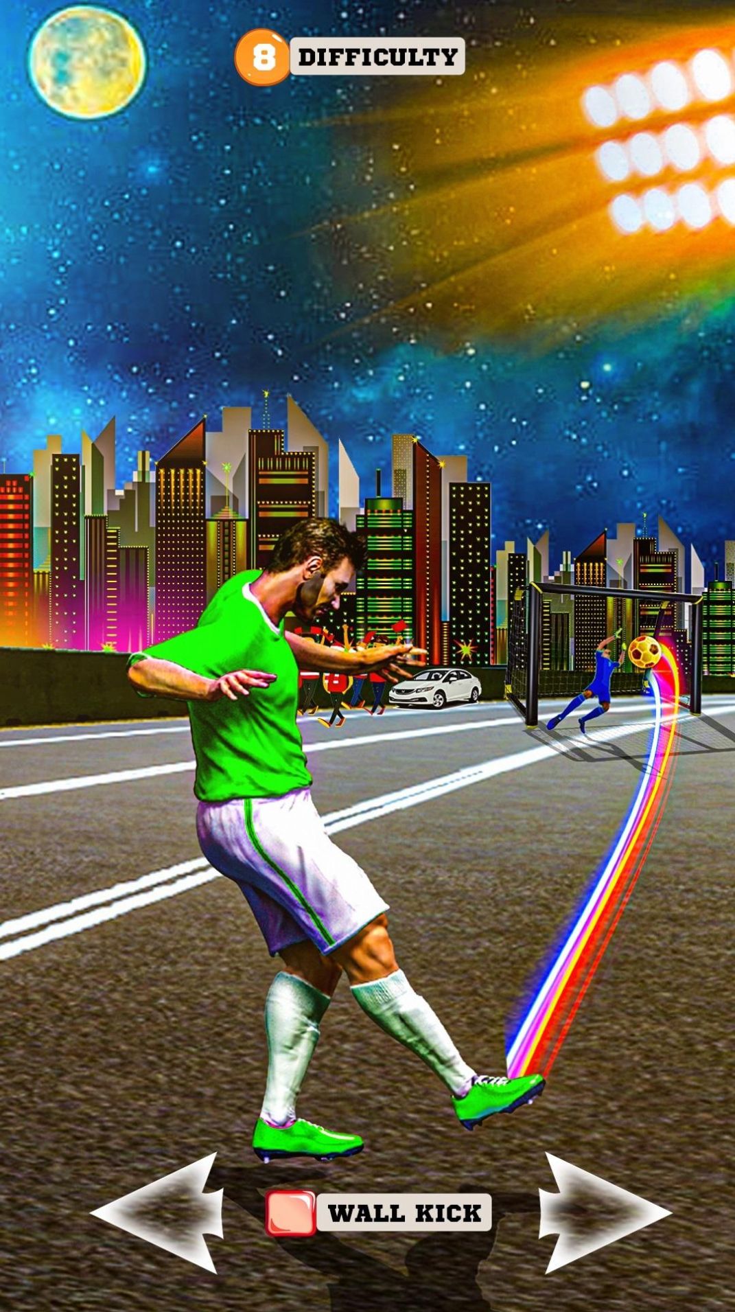 點(diǎn)球戰(zhàn)爭游戲安卓版（Street Soccer Penalty）截圖1