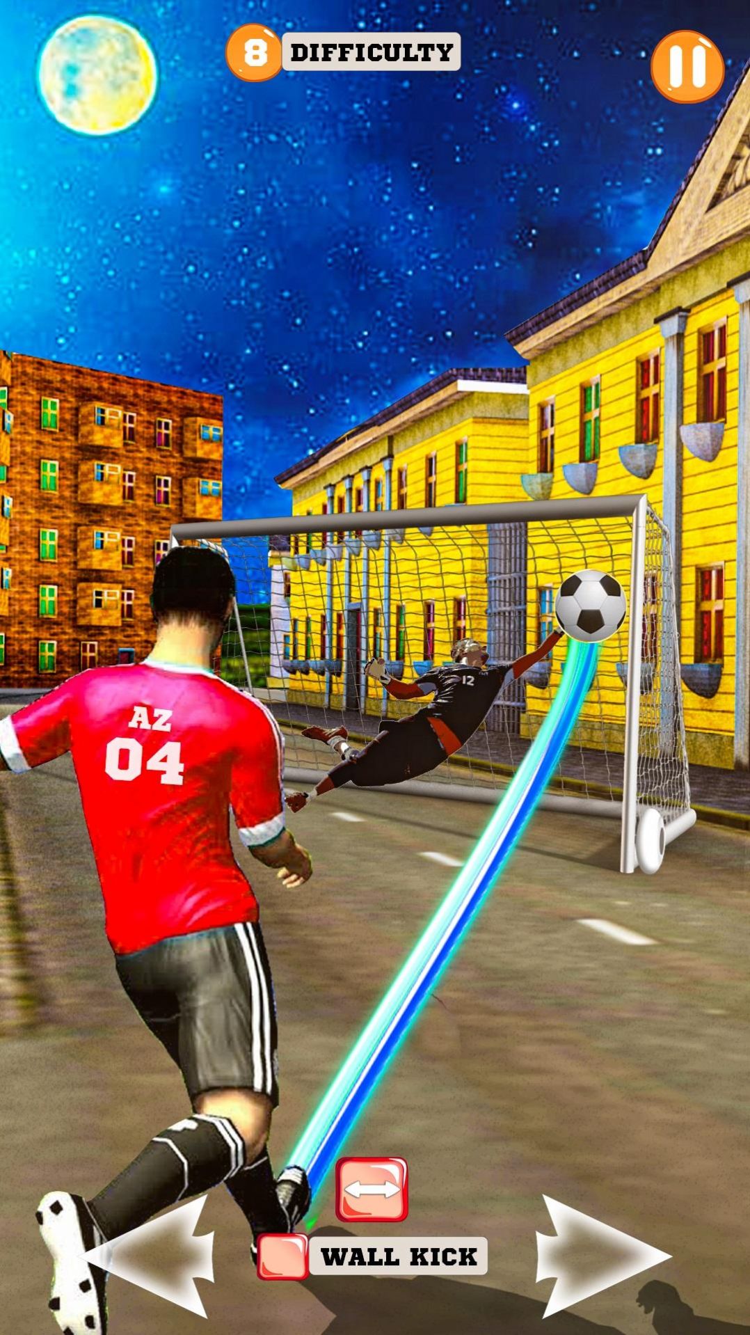 點(diǎn)球戰(zhàn)爭游戲安卓版（Street Soccer Penalty）截圖3