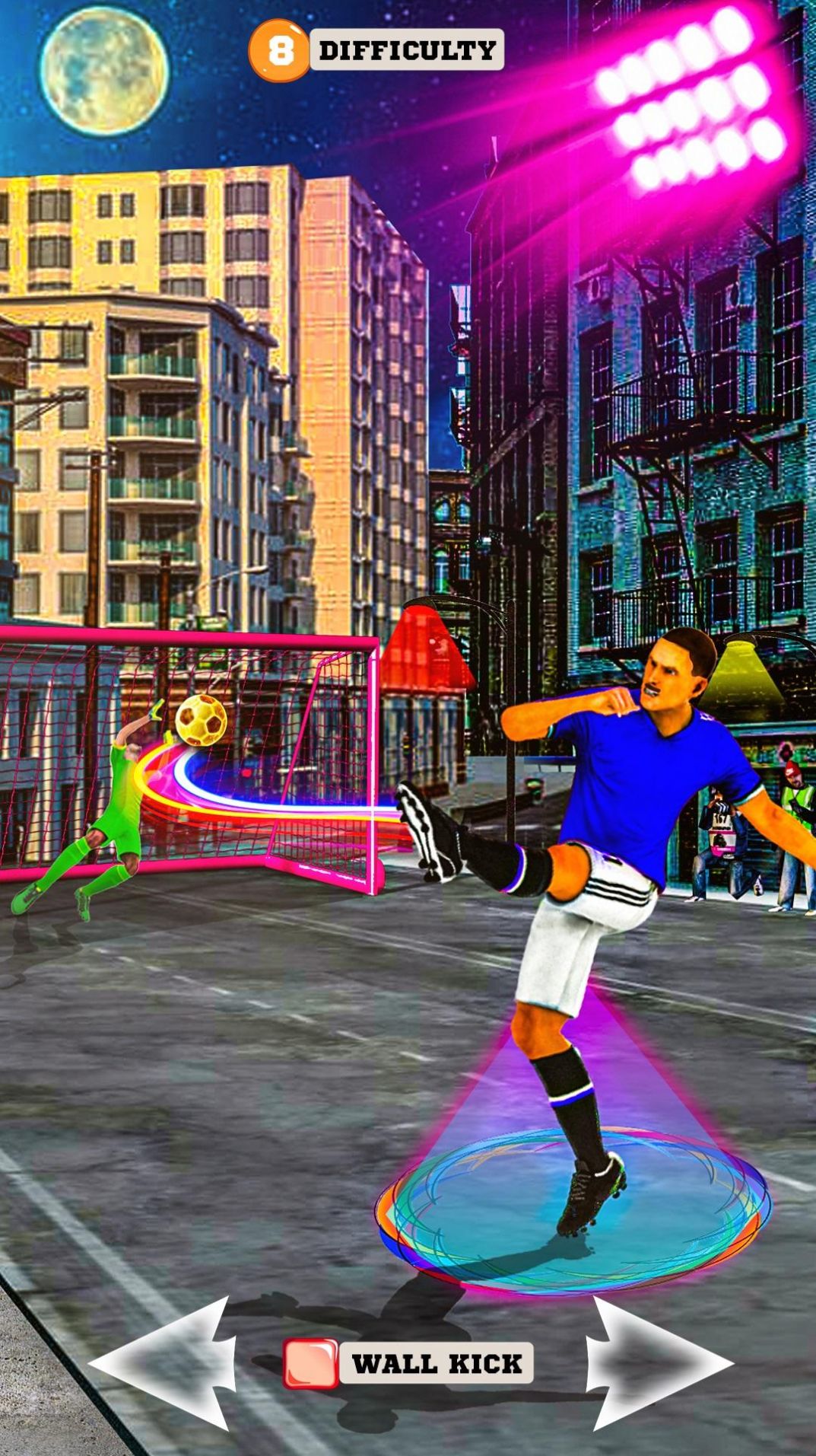點(diǎn)球戰(zhàn)爭游戲安卓版（Street Soccer Penalty）截圖4