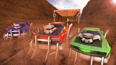 土路赛车游戏安卓版（Dirt Track Car Racing）截图2: