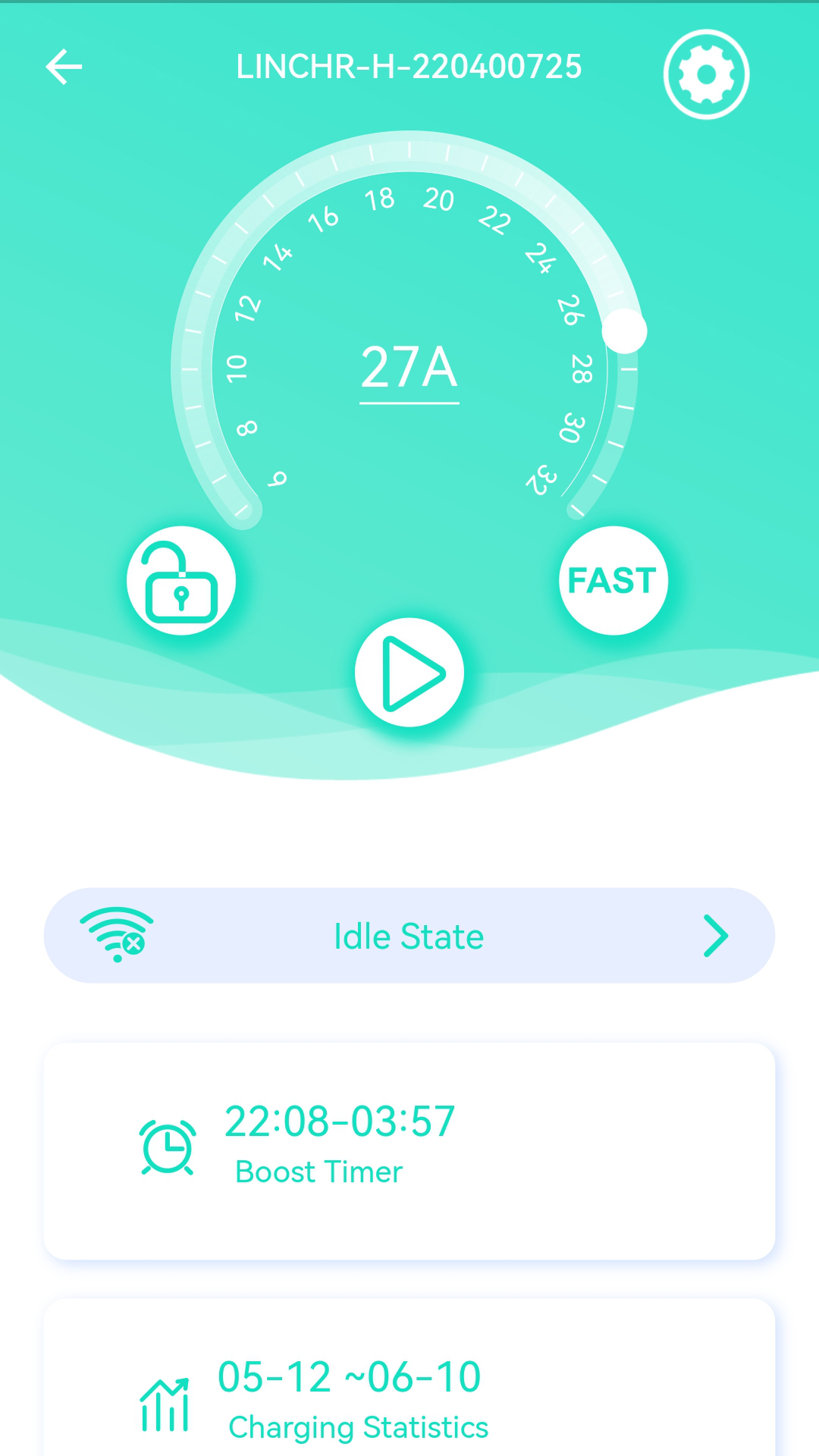 LINCHR充電樁APP版截圖3