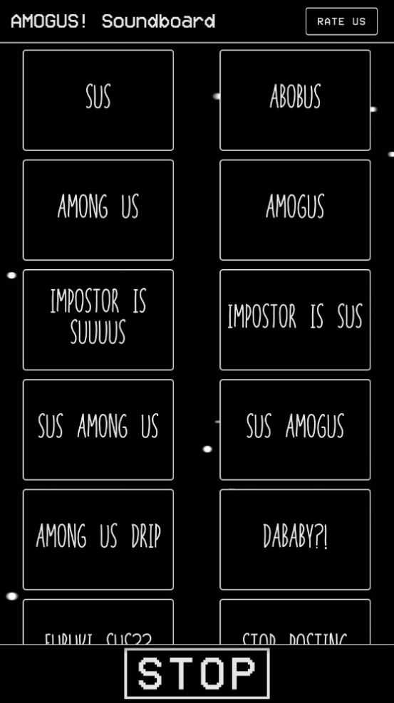 Amogus音乐盒APP最新版（Amogus Soundboard）截图2: