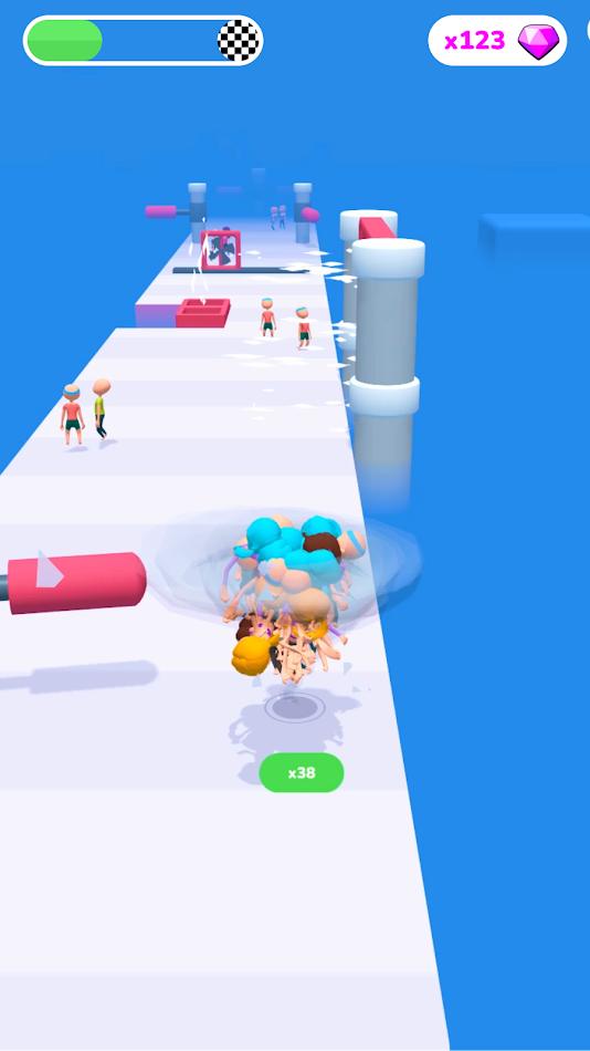 人類龍卷風(fēng)沖刺游戲安卓版（Human Tornado Rush 3D）截圖4
