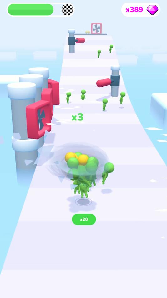 人類龍卷風(fēng)沖刺游戲安卓版（Human Tornado Rush 3D）截圖3