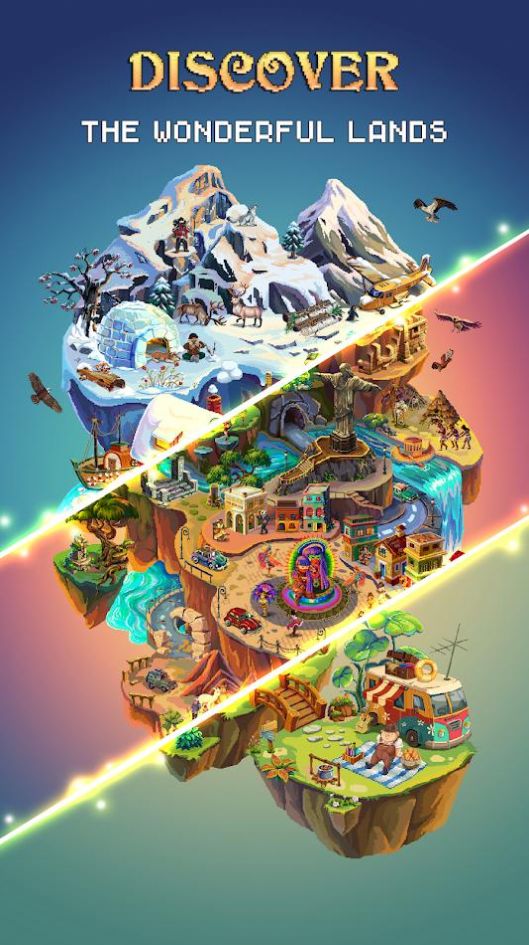 像素島彩色沙盒游戲安卓版（Pixel Isle）截圖2