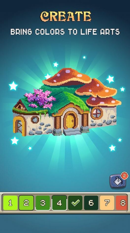 像素島彩色沙盒游戲安卓版（Pixel Isle）截圖3