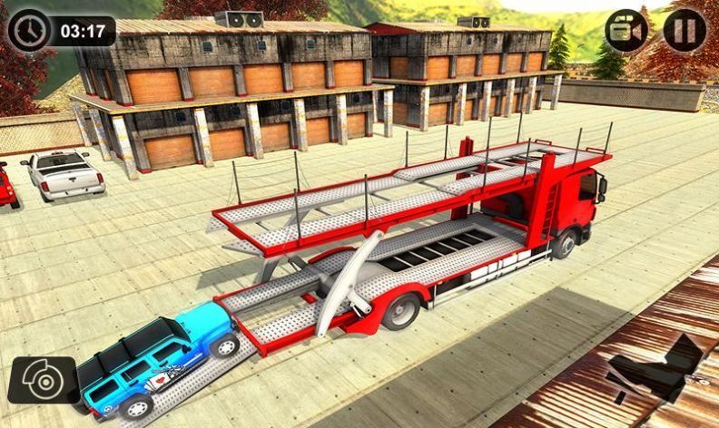 板車運輸模擬器游戲安卓版（Vehicle Transporter Trailer Truck）截圖4