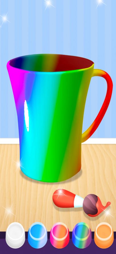 DIY杯子裝飾咖啡杯3D游戲ios蘋果版截圖4