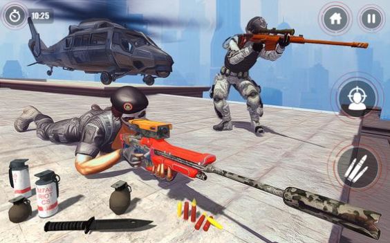 動作狙擊手3D游戲手機版（Sniper Shooting Action Game 3D）截圖1