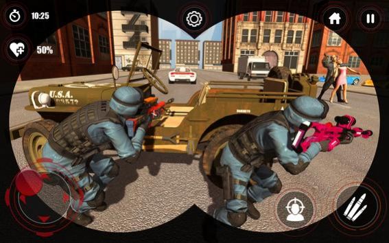 動作狙擊手3D游戲手機版（Sniper Shooting Action Game 3D）截圖4