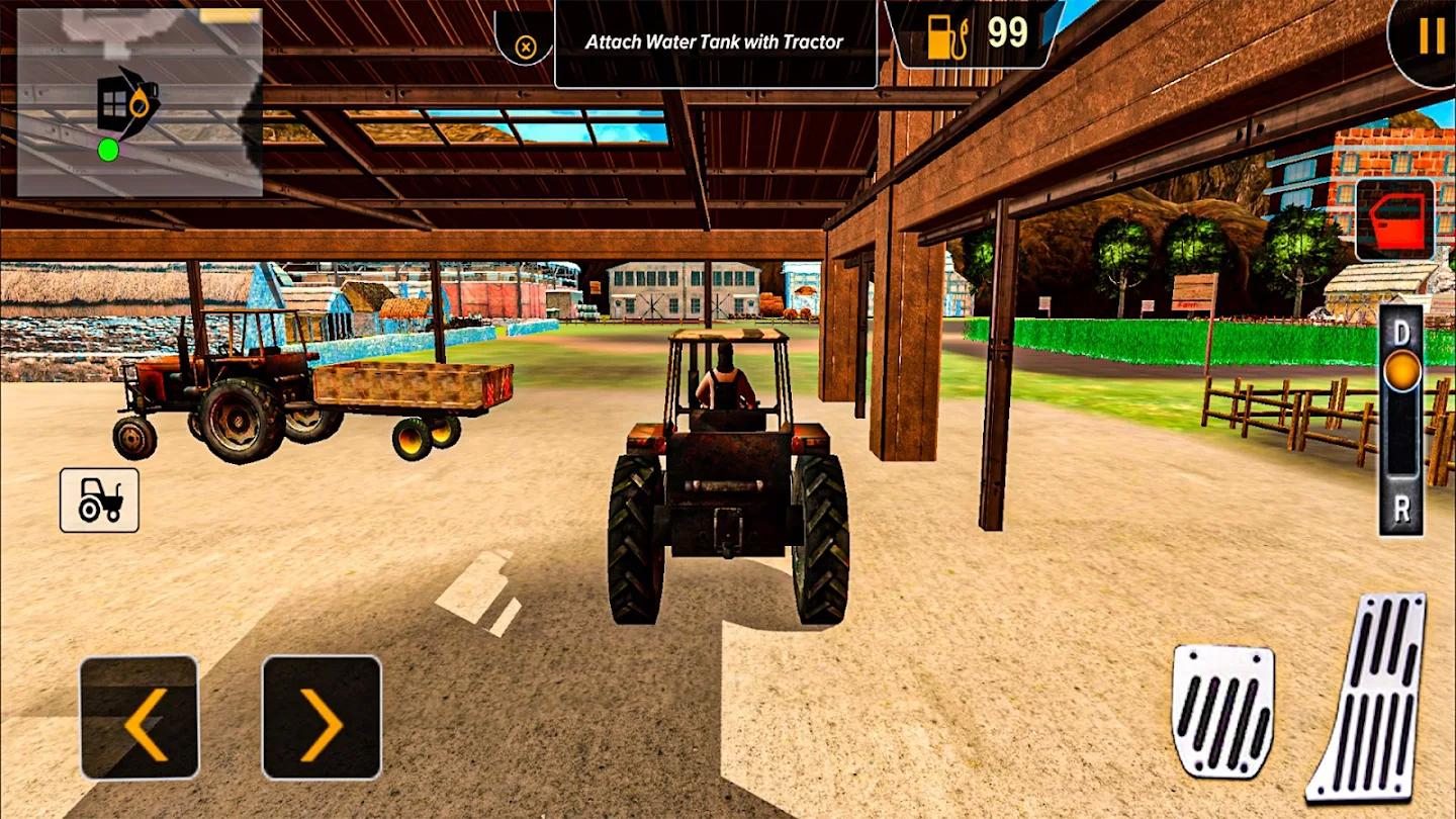 真正的農(nóng)業(yè)拖拉機(jī)游戲中文版（Real Farming: Tractor Sim 3D）截圖1