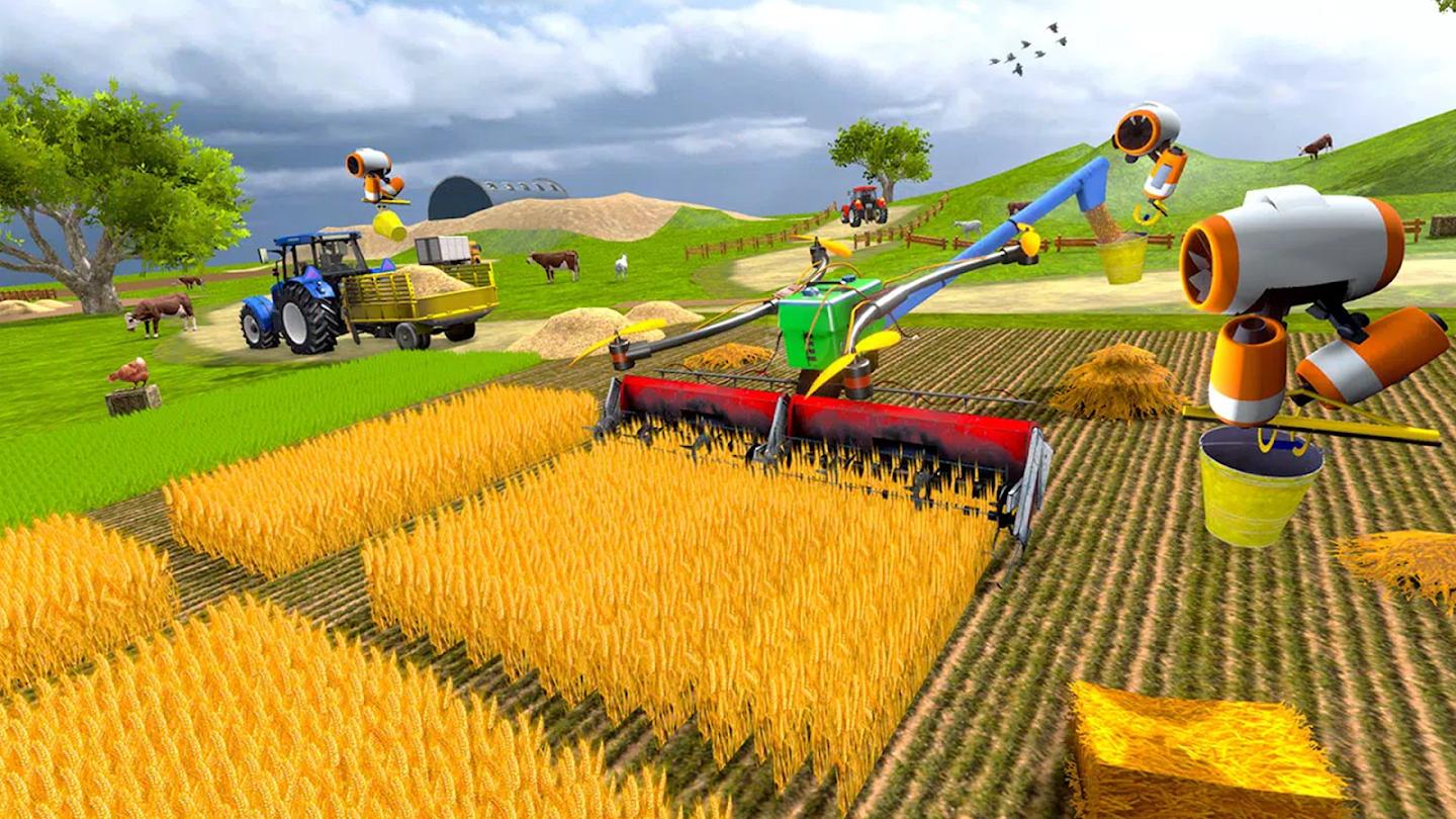 真正的農(nóng)業(yè)拖拉機(jī)游戲中文版（Real Farming: Tractor Sim 3D）截圖3