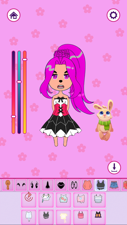 加查生活角色制作器游戲版（Gacha Life Character Maker）截圖3