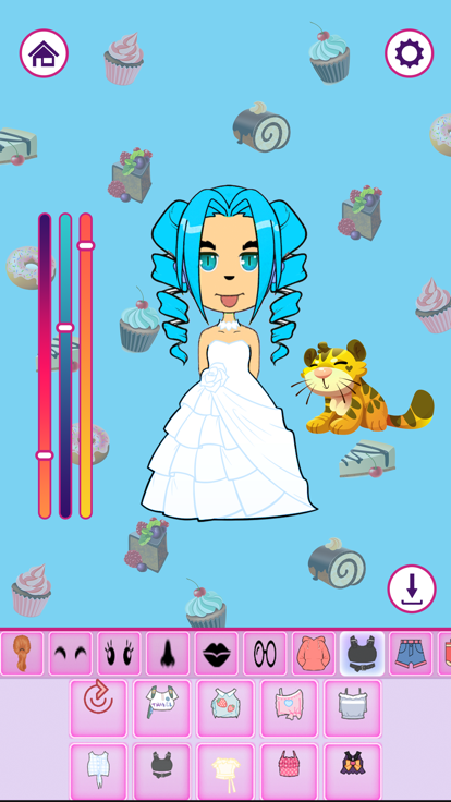 加查生活角色制作器游戲版（Gacha Life Character Maker）截圖4