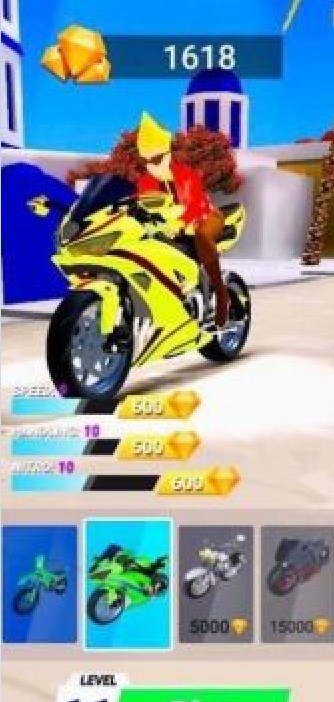 摩托车疾驰游戏安卓版（Moto Rush）截图3: