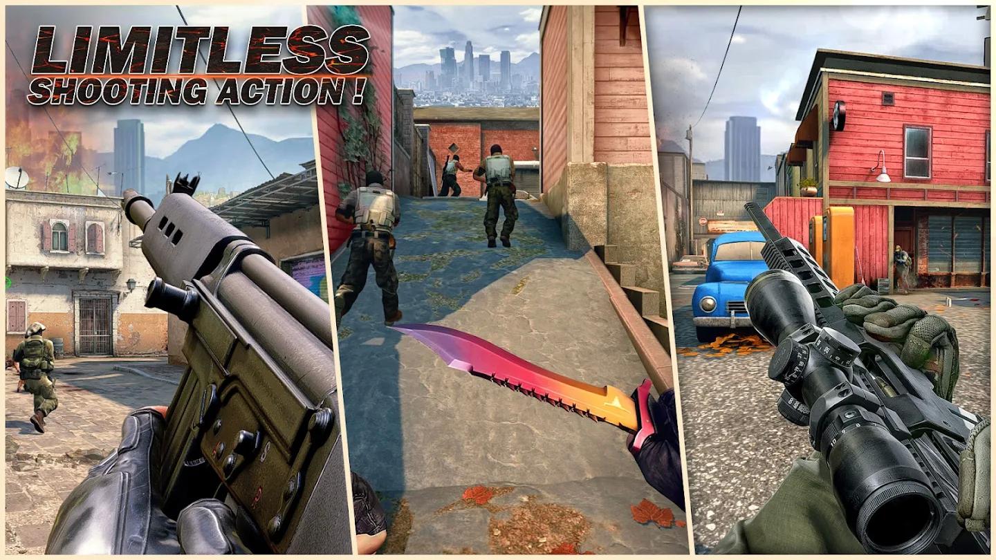 槍擊射擊游戲安卓中文版（FPS Shooting Strike）截圖3