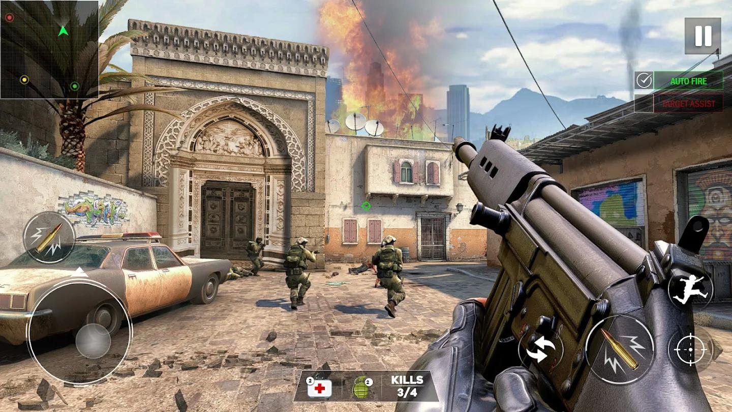 槍擊射擊游戲安卓中文版（FPS Shooting Strike）截圖1