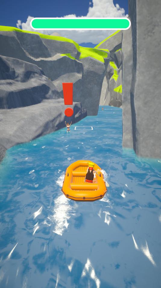 漂流救生員游戲手機版（Rafting Lifeguard）截圖4