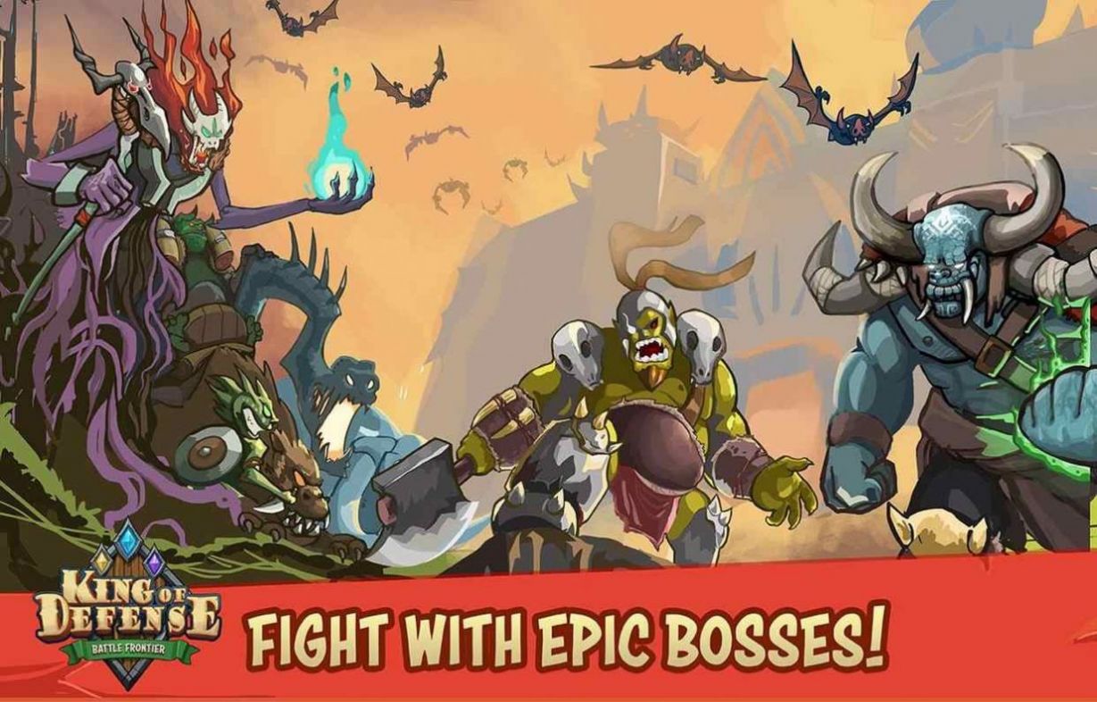 王國防御帝國戰(zhàn)爭游戲版（King of Defense Battle Frontier）截圖1