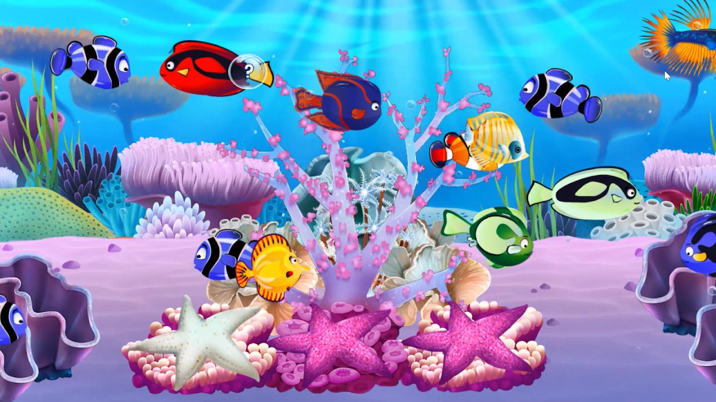 魚(yú)樂(lè)園閑置水族館游戲安卓版（Fish Paradise）截圖4