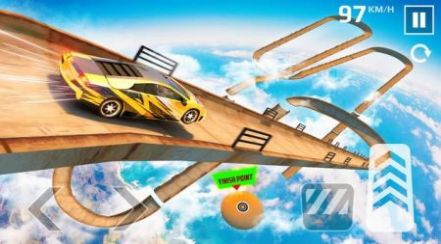 GT汽車特技大師3D游戲安卓版截圖2