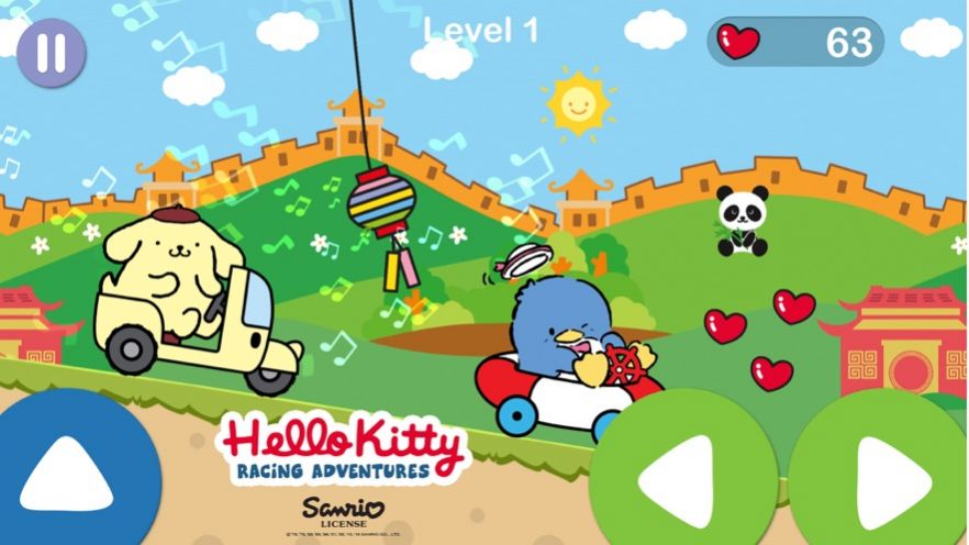 凱蒂貓賽車冒險(xiǎn)的游戲下載中文版（Hello Kitty Racing Adventures）截圖2