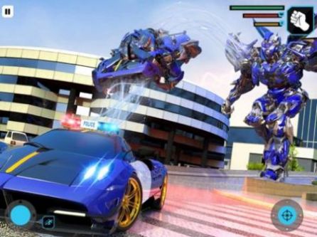 警車機(jī)器人變形戰(zhàn)游戲安卓版截圖4